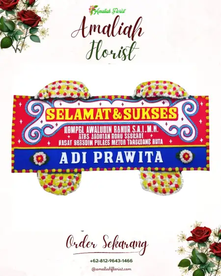 Papan Bunga Ucapan Selamat Baturraden