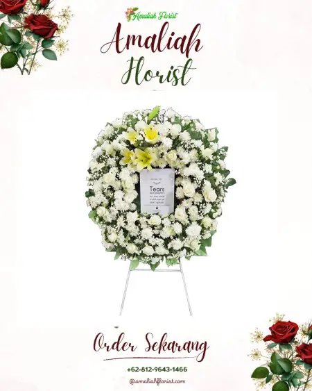 Krans Bunga Duka Baturraden