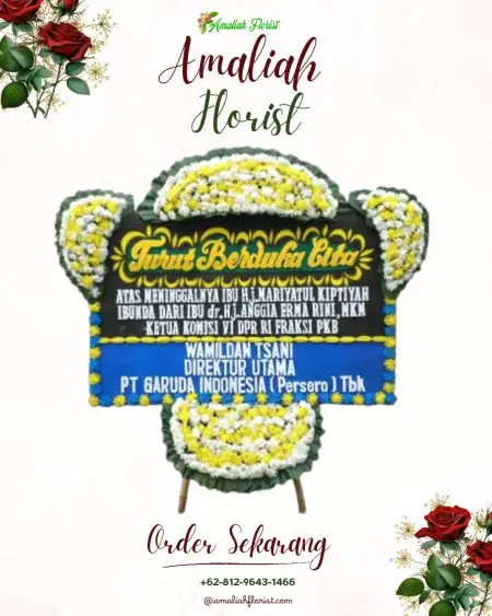 Papan Bunga Duka Baturraden